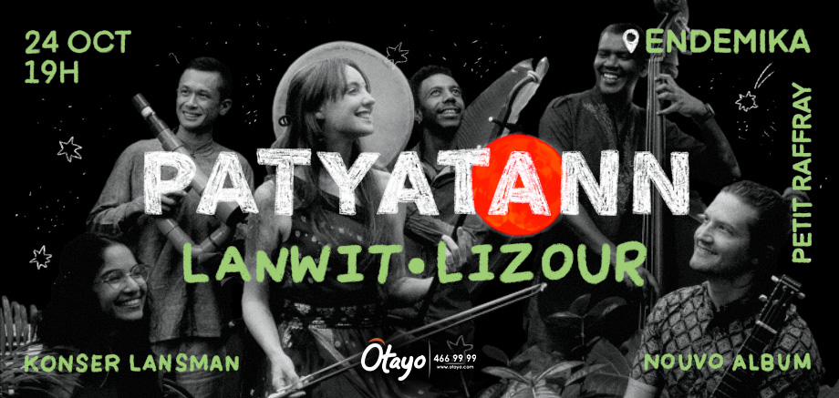PATYATANN – Enn Nouvo Dat Konser Lanwit · Lizour